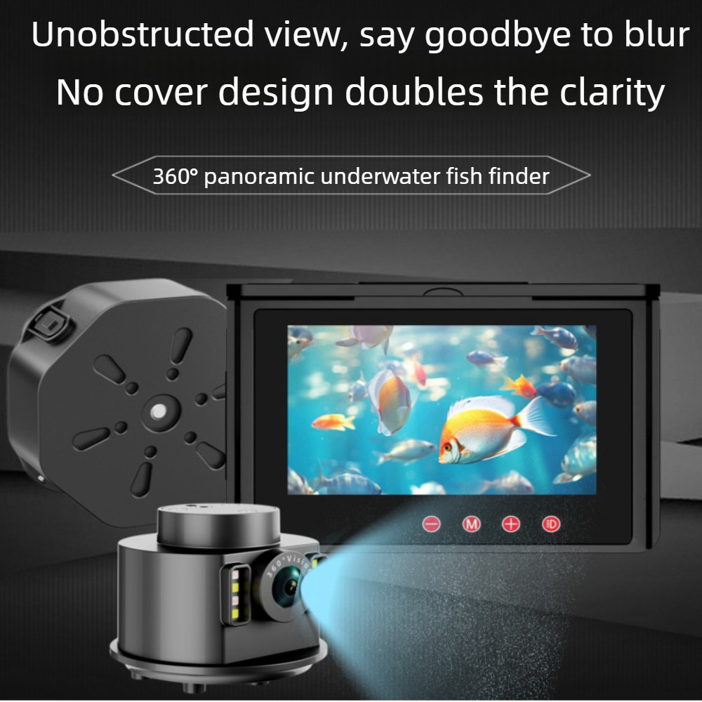 360° No-Cover Rotating Fish Fi - đánh giá và giá Fishing Depth Finder