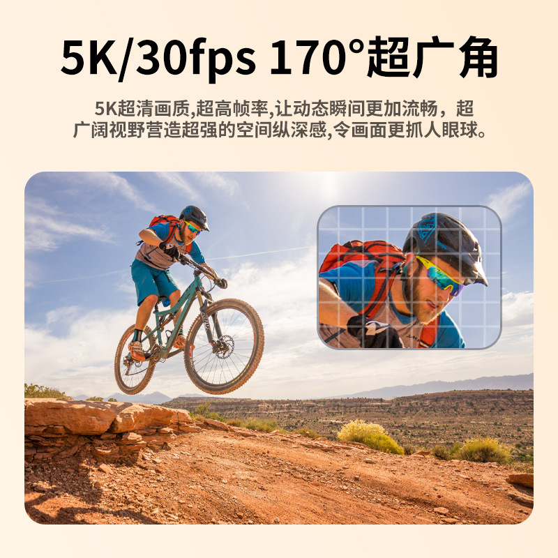 New 5K Sports Camera Anti-shak - đánh giá và giá Underwater Camera