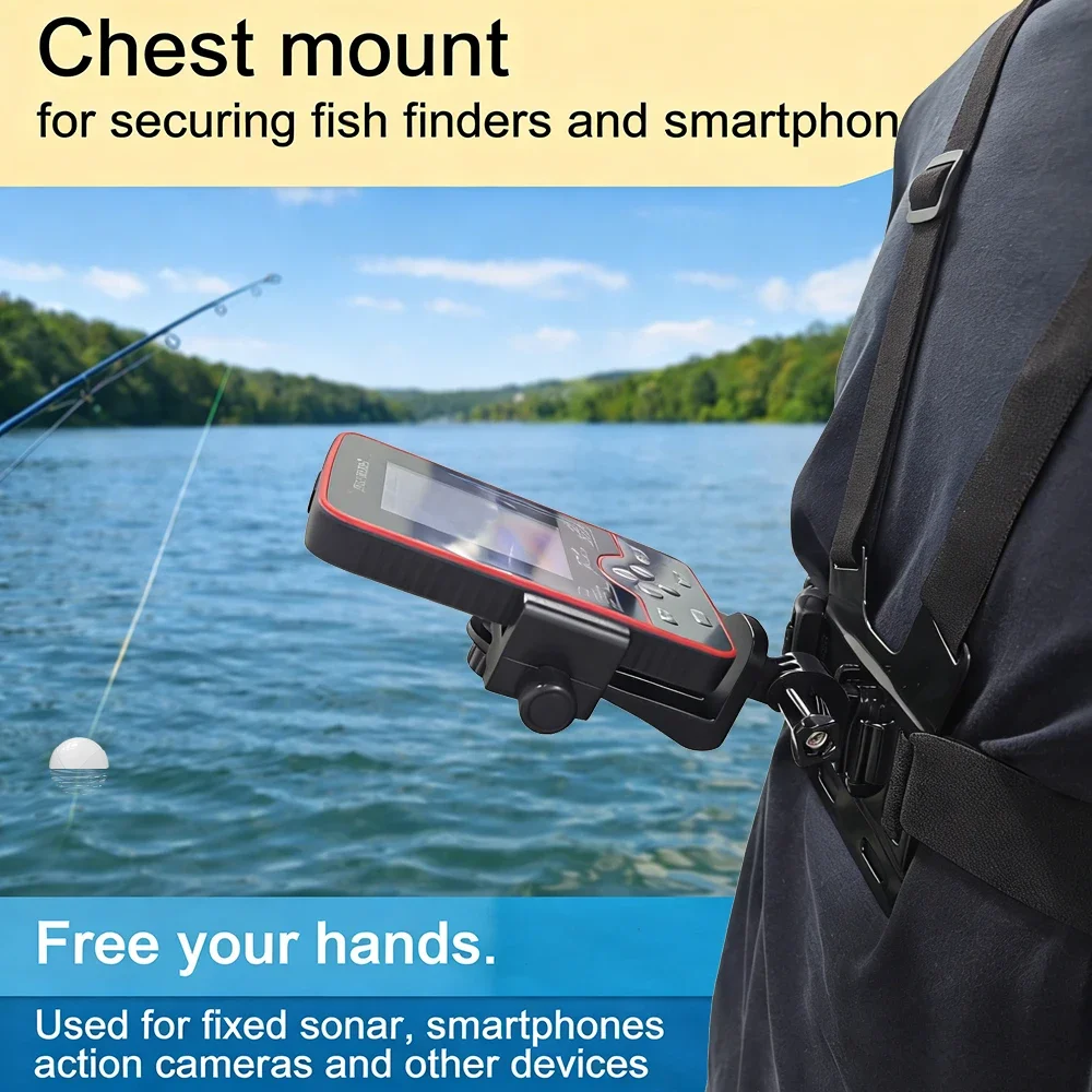 Chest Mount Fish Finder Holder - đánh giá và giá Fish Finder Mount